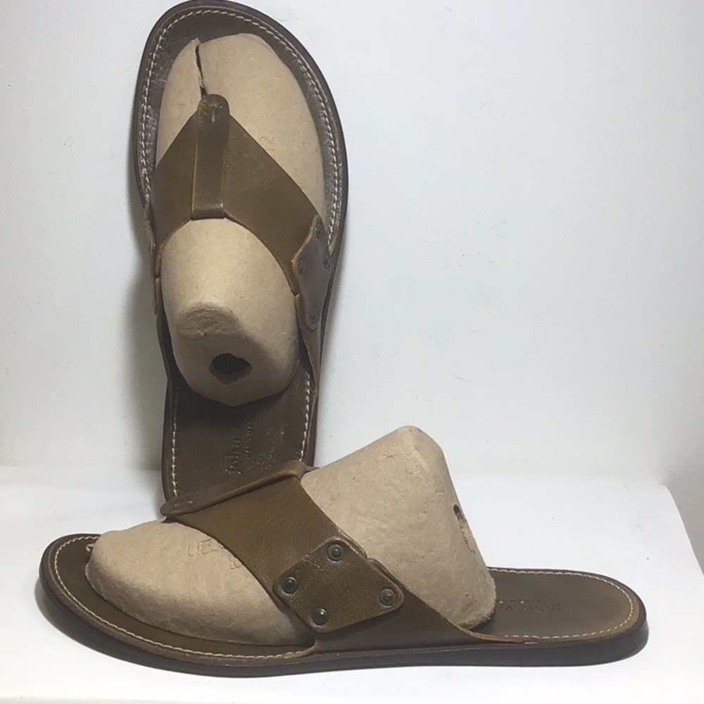 John Varvatos Leather Sandals